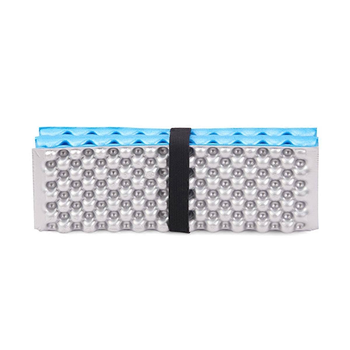 Outdoor Foldable Mat Ultralight Camping Picnic Pad XPE Foam Sitting Cushion Chair for Hiking Tourist Camping Blue