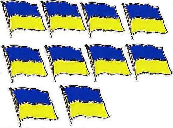 Ukraine Flag Pin, Ukrainian Lapel Pins Bulk, I Stand With Ukraine Pin Button, 1.6" X 1"