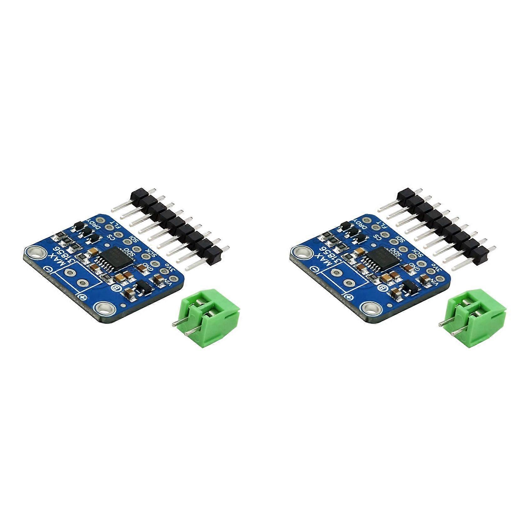 2X MAX31856 Thermocouple Module Blue Board A/D Converter SPI Interface High Precision for
