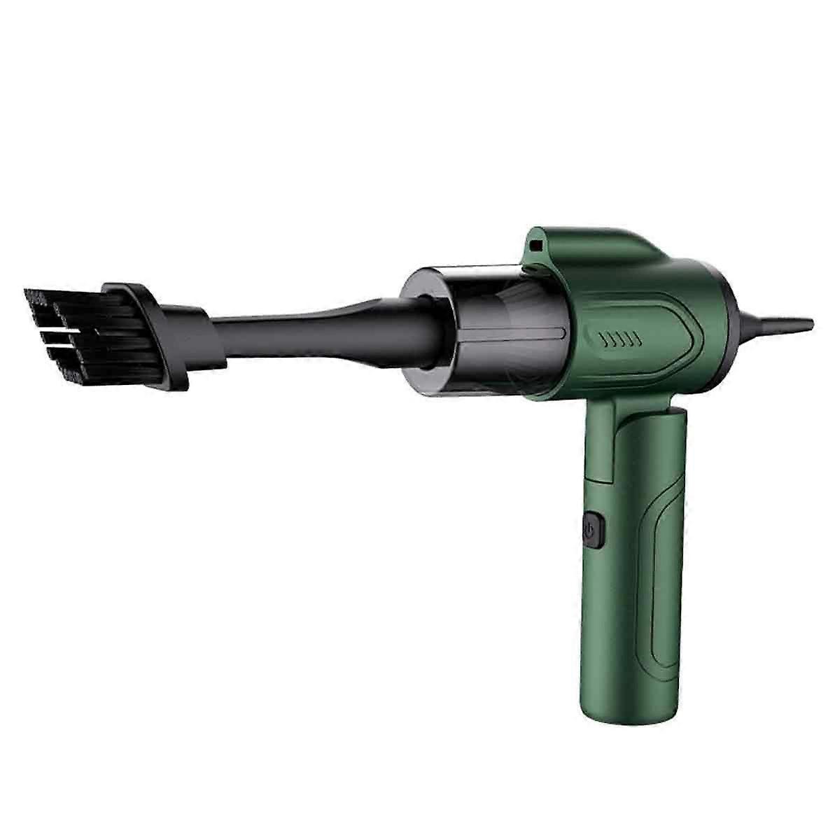 Compressed Air Duster,Mini Vacuum Keyboard Cleaner,3-in-1 Computer Vacuum Cleaner for Car Computer Pc Laptop Keyboard Home Dust Cleaning