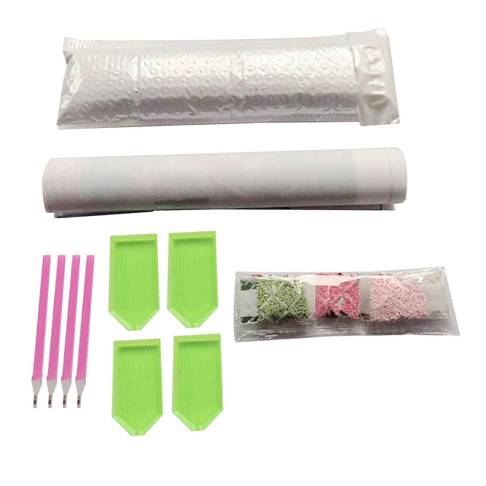 4 Color Resin Painting Kit Safe Environment Friendly Beautiful Rhinestone Drawing Tool Set