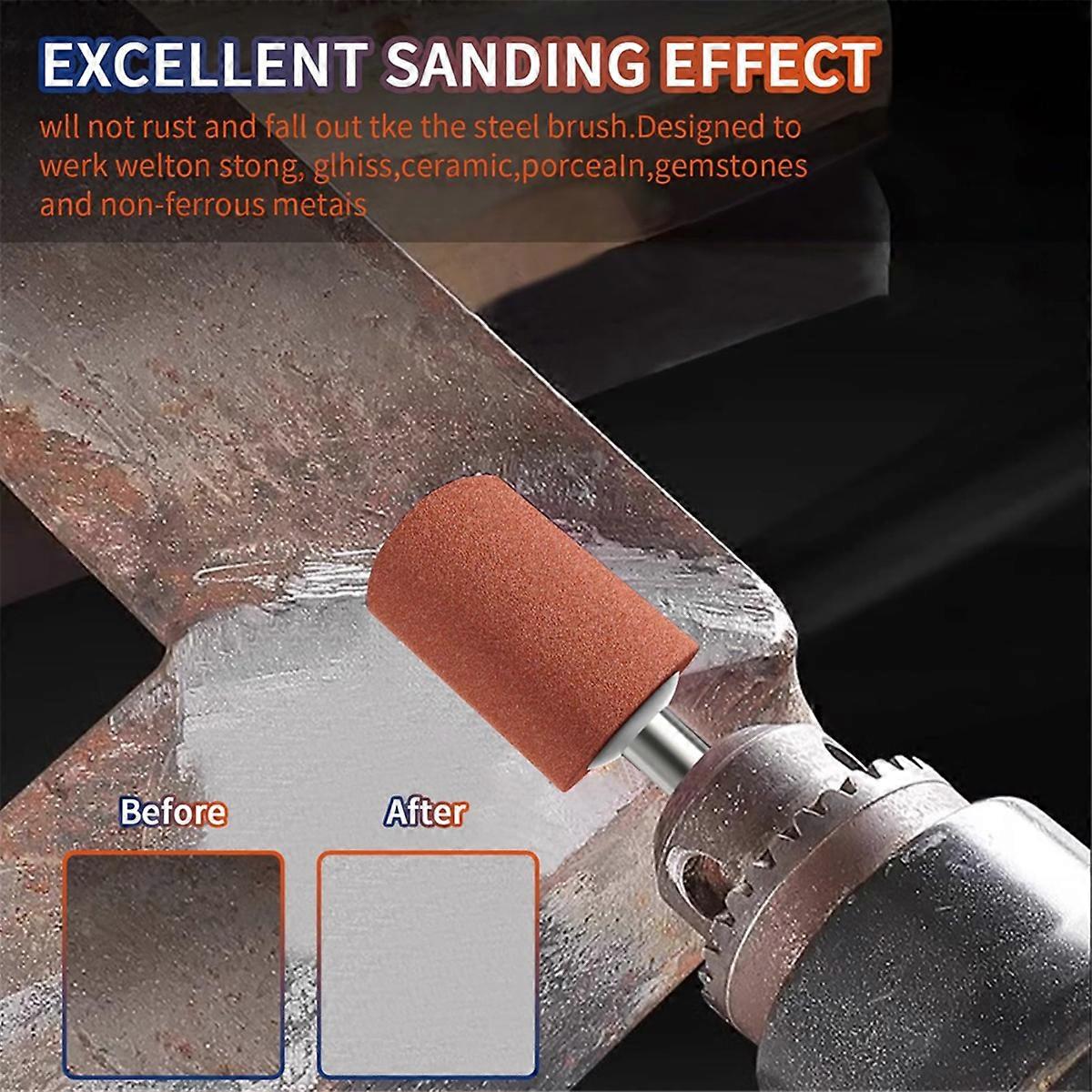 Sanding Bits for Dremel Rotary Tool, 3 Shape Sanding Accessories