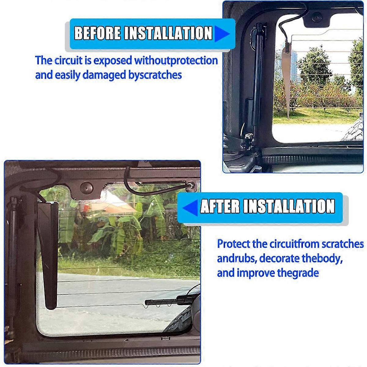 Rear Windshield Heating Wire Protective Cover for 2021-23