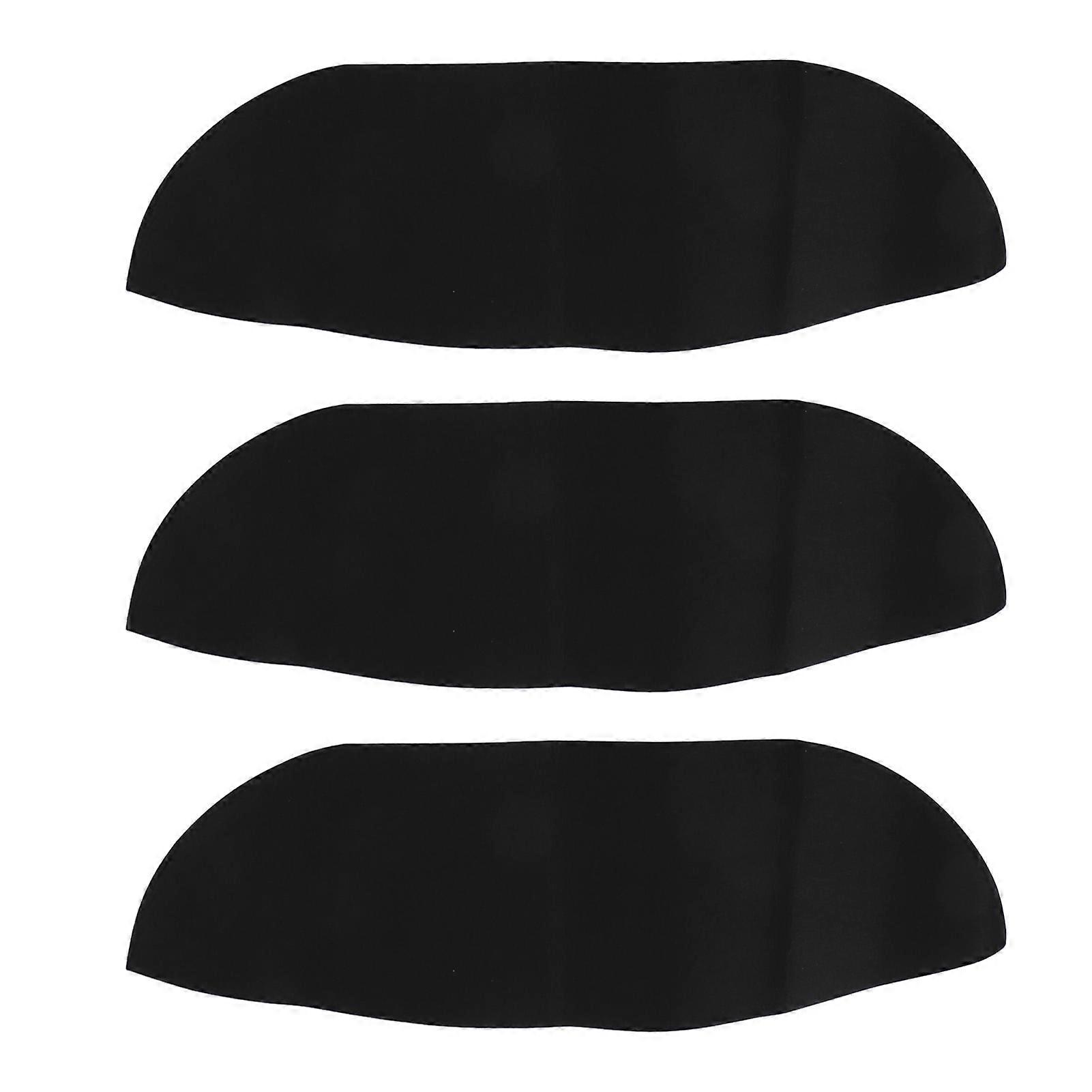 3PCS Planter Basket Liner Felt Fabric Window Box Liner Replacement for Hanging Plant Flower Garden Fence Black 91.4cm/36in