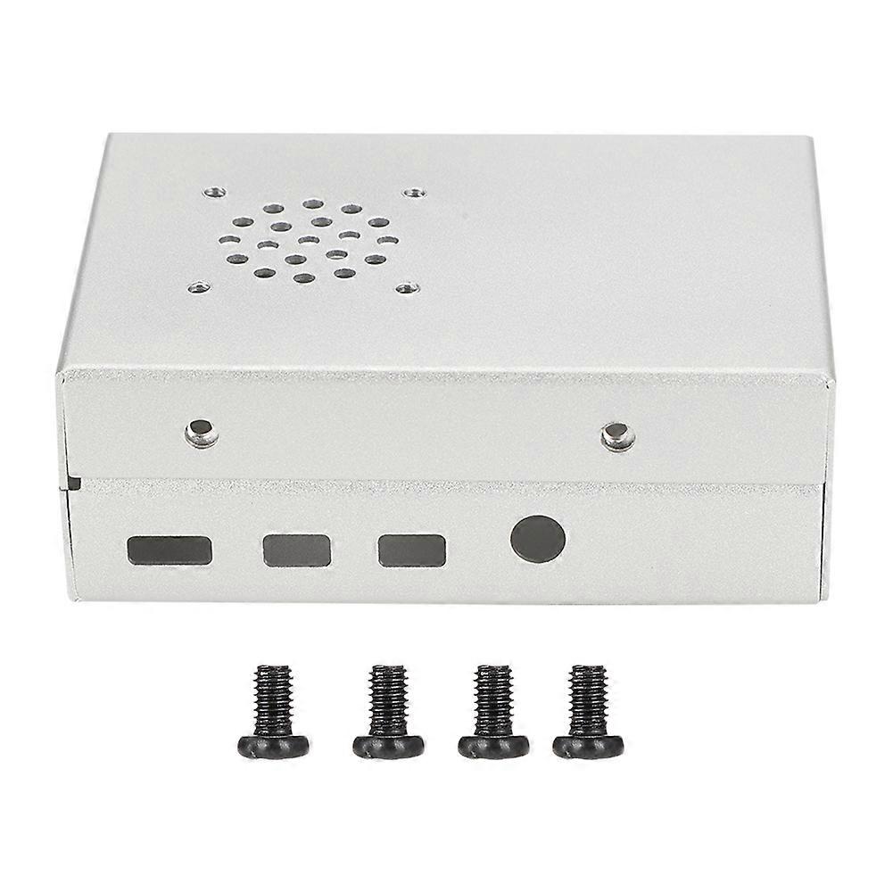 For Raspberry Pi 4B High Quality Protective Aluminum Alloy Metal Porous Case Cover Enclosure