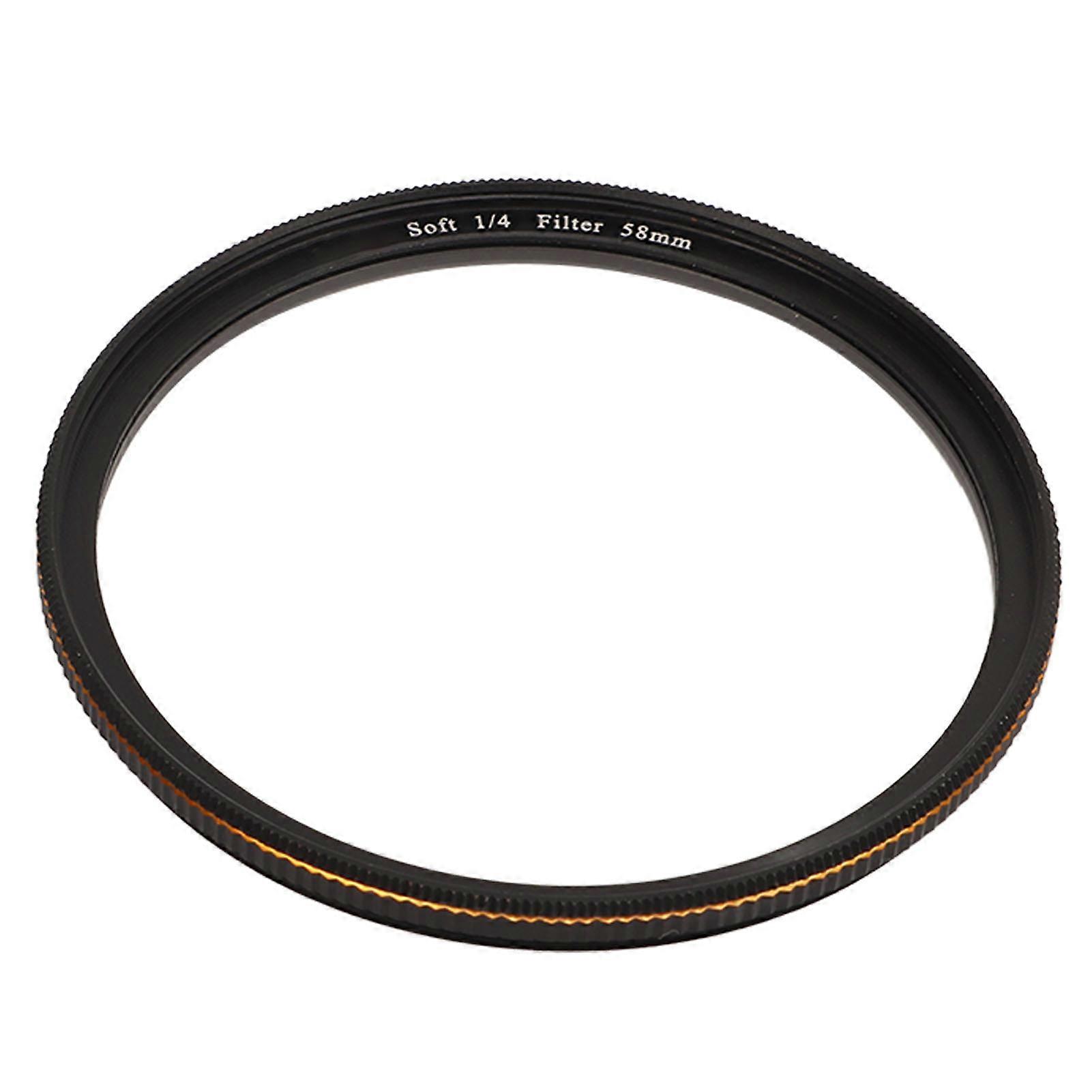 Soft Diffusion 1/4 Filter Mist Dreamy Cinematic Effect Filter Matte Frosted Optical Glass Filter for DSLR Camera Micro Lens