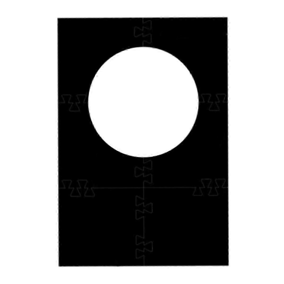 Dartboard Surround Wall Protector, Board Ring for Standard Size DartboardsBlack SZRH A-GB
