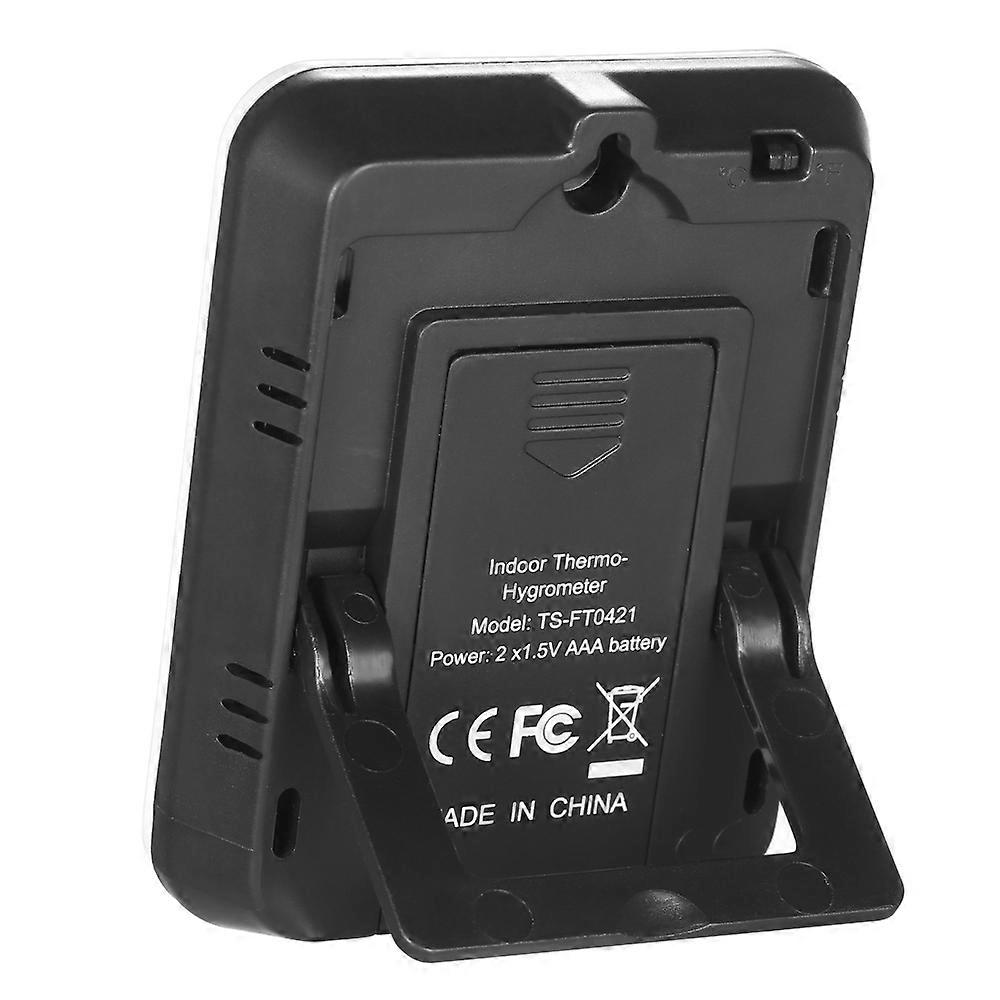 Mini LCD Digital Indoor Thermometer Hygrometer Room °C/°F Temperature Humidity Monitor Gauge Thermo-Hygrometer with Back Stand