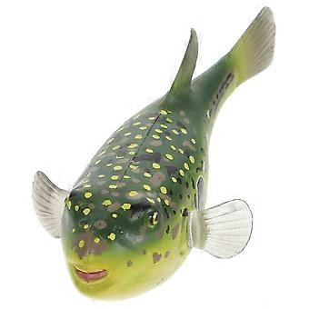 Artificial Puffer Fish Sea Animal Figure Simulation Puffer Fish Model Party Favor-Yvan