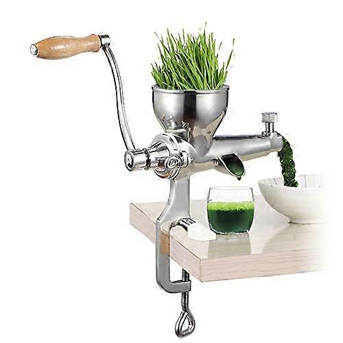 Manual Wheatgrass Squeezer Stainless Steel Fruit Vegetable Juice Extractor Juicer