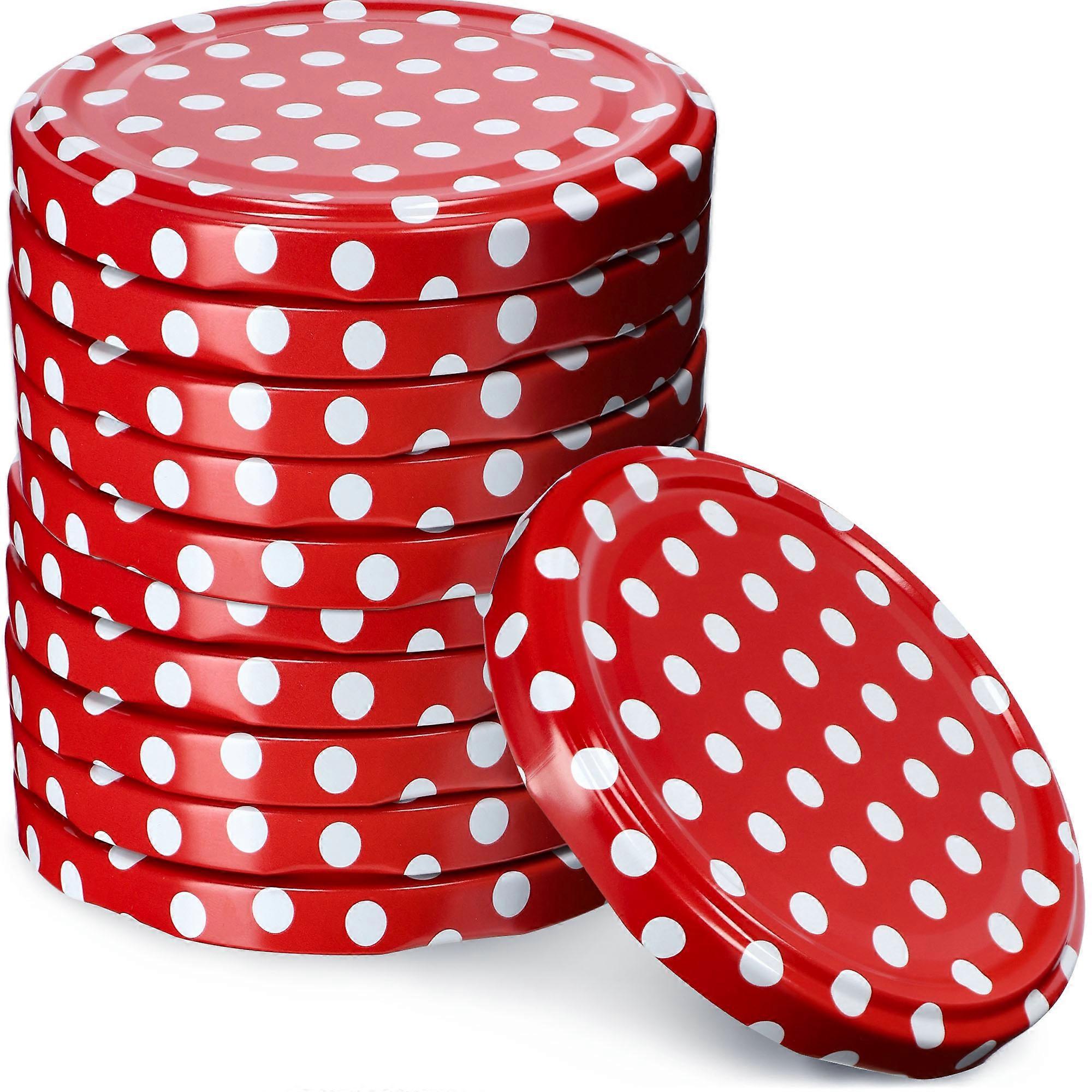 KADAX 10x Tapas de tarro fi 66 Tapas de tarros Tapas conservas