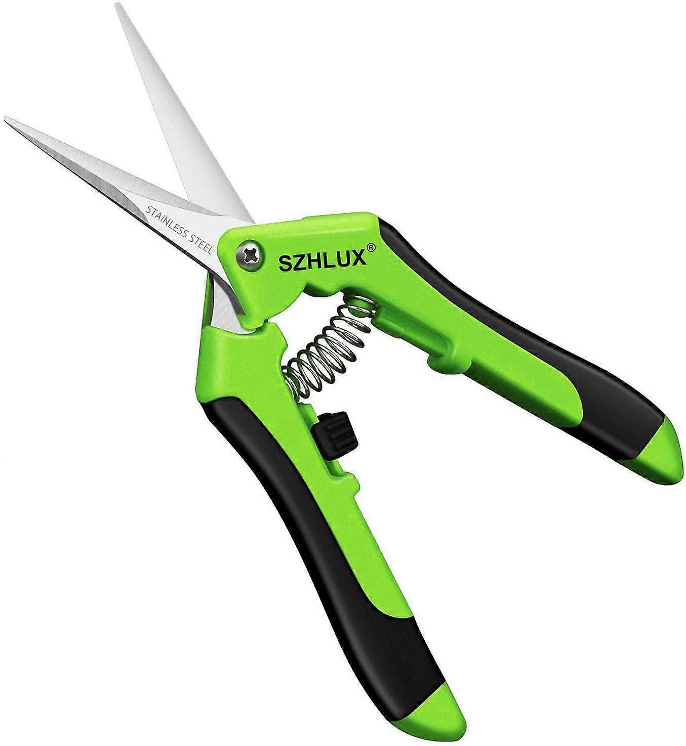 Package pruning scissors, 6.5 '' garden hand pruning scissors, flat stainless steel sensitive knife professional pruning scissors
