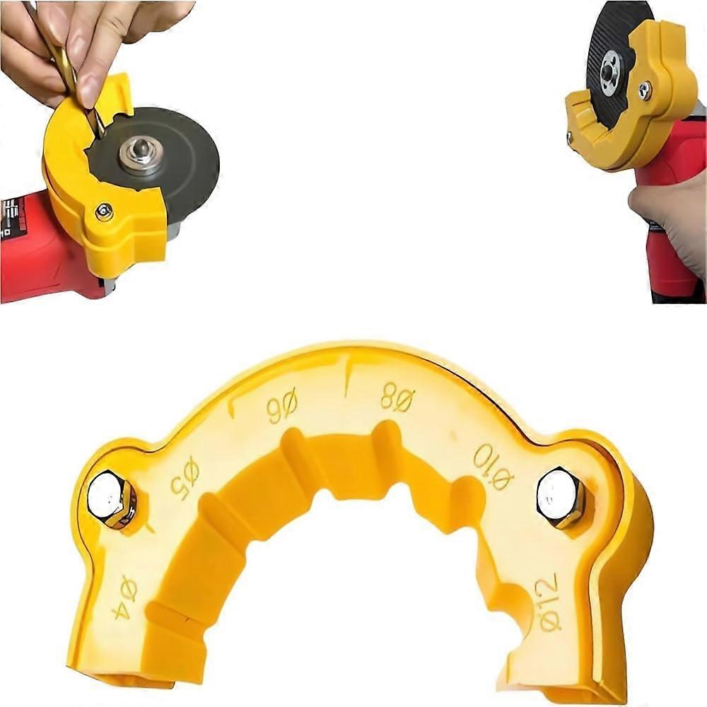 Drill Bit Sharpener For HSS Drill Bits, Bench Mount, Adjustable Guide, Universal Compatibility