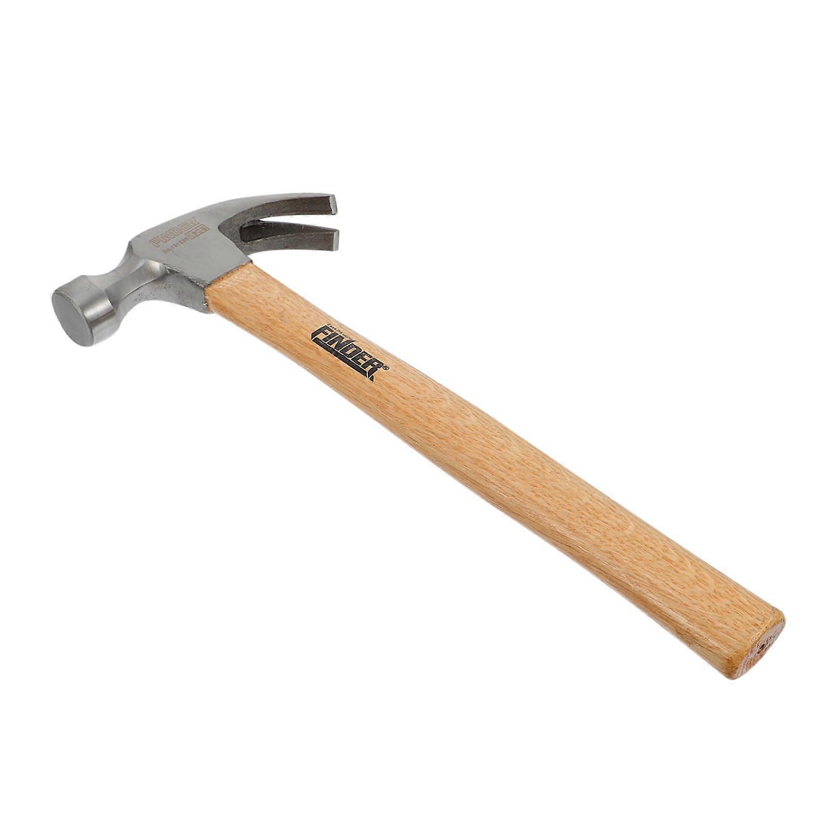 Home Fixing Claw Hammer Long Handle Easy Nail Pulling Hammer for Professionals Beginners