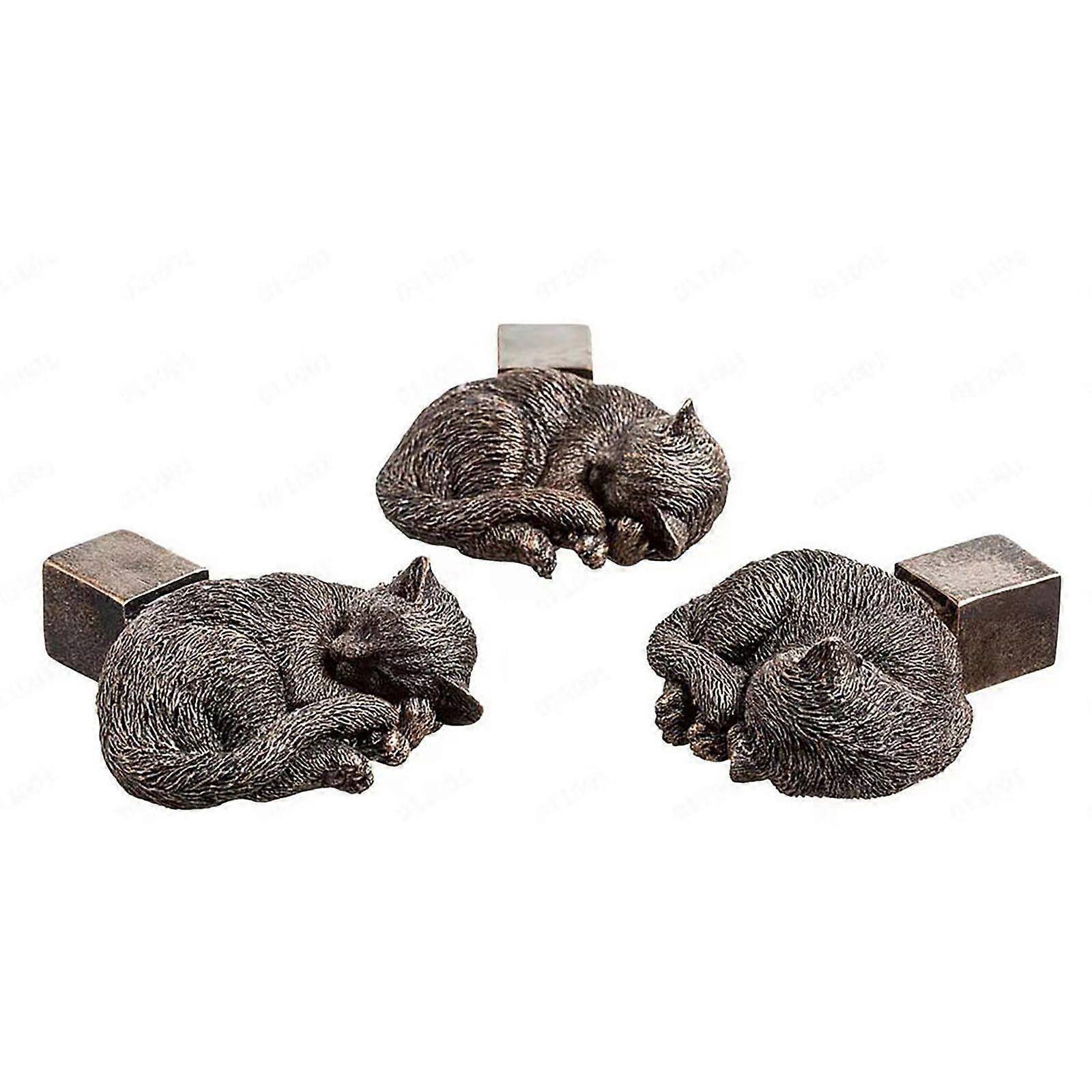 Promotion-Creativity ANIMATED POLY RESIN FROG SHAPED POT FEET/PLANTER RISERS SET OF 3