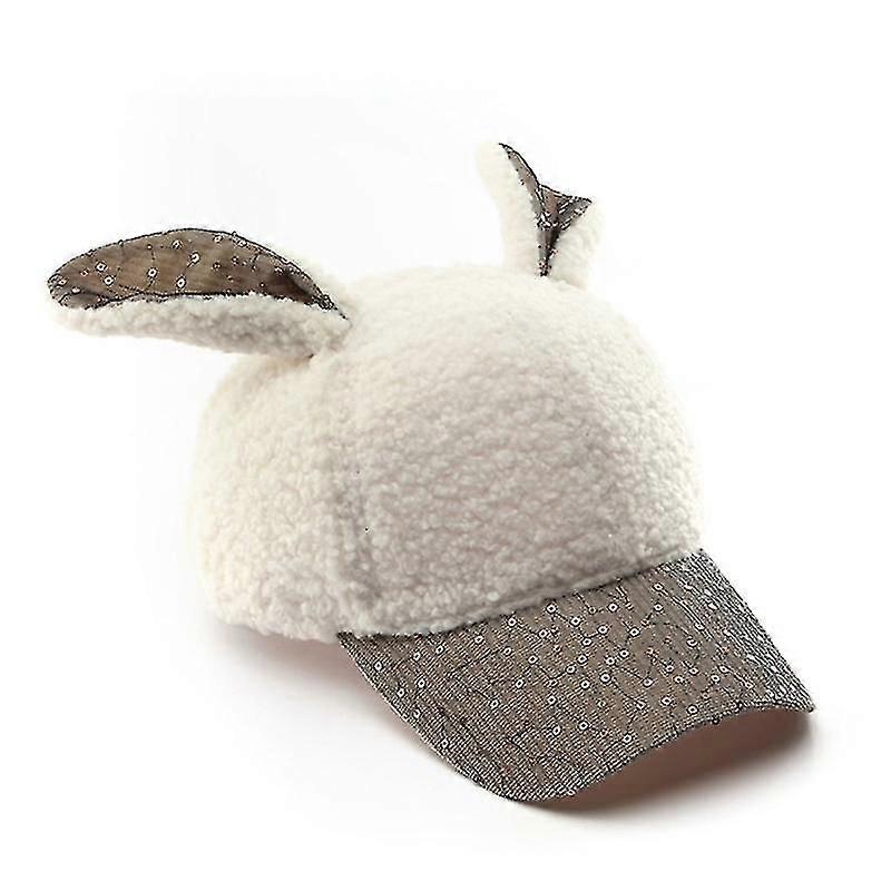 Unisex Ears Ed Cap Sequined Hat All- Cap