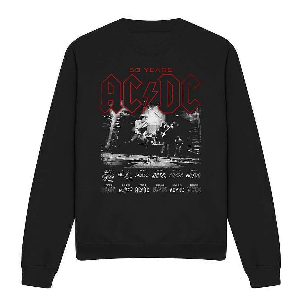 AC/DC Unisex dospělá mikina s logem Stack