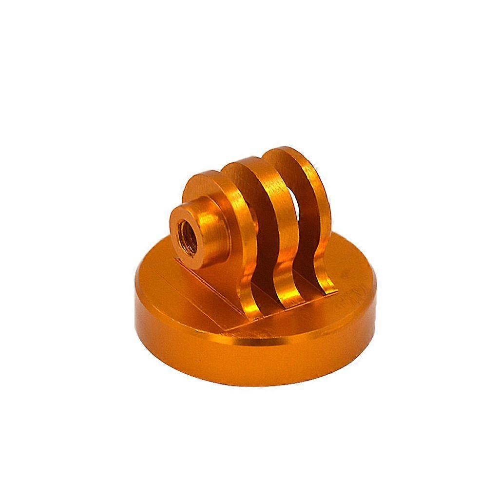 Aluminum Tripod Mount Adapters Mini Mount with 1/4'' for Action Camera Gold
