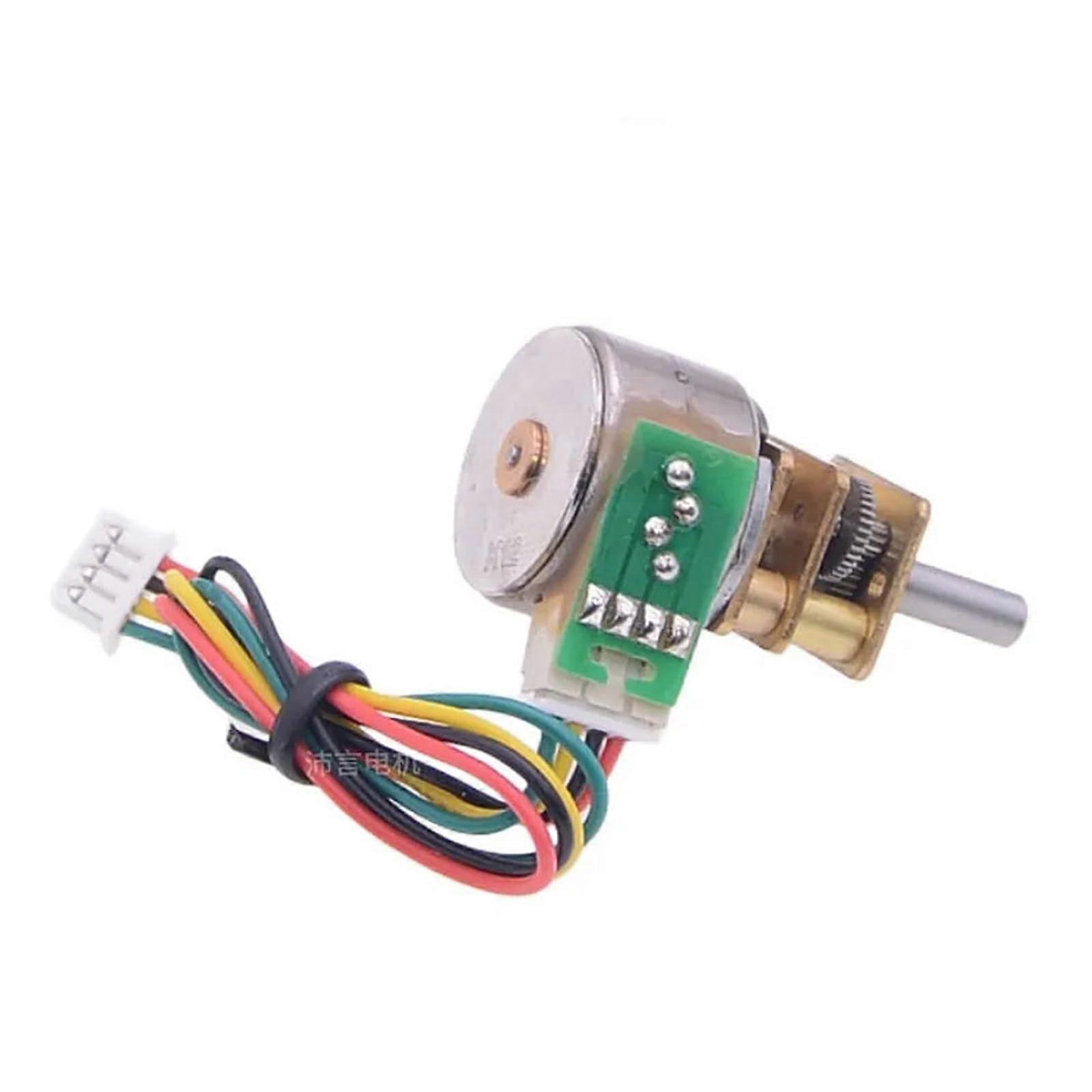 GA12BY15 DC Stepper Motor Metal Gear Micro Structure DC5V Low Speed Motor(Drive)