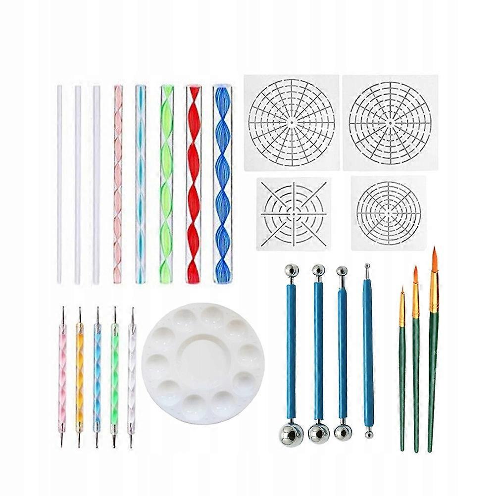 Embossing Pen Pottery Tools Dotting Stylus Set Clay Indentation