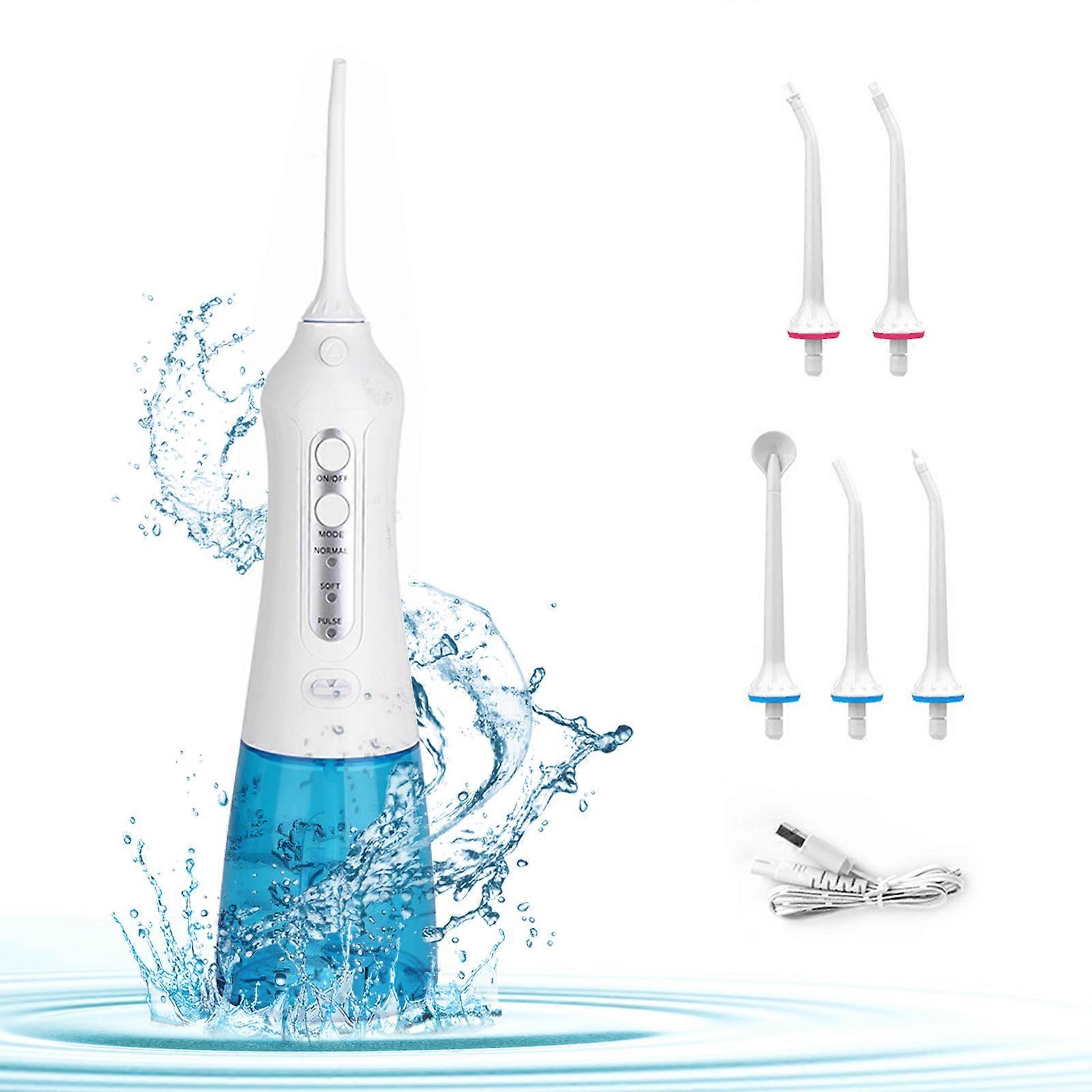 Wireless Water Flosser 3 Modes, 5 Tips