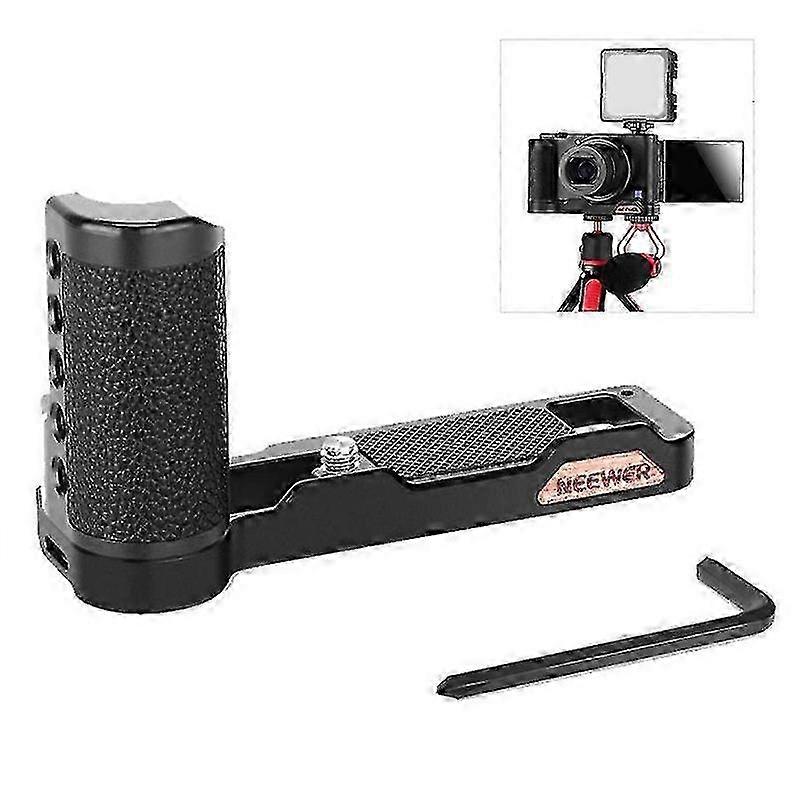 NEEWER For ZV1 Handheld Camera Grip Metal Handle Grip Holder with Quick Release Plate BaseP20211224663 hwy