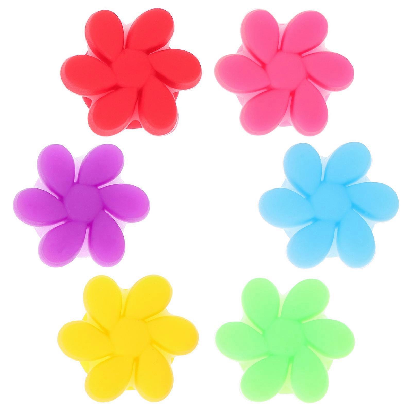 Silicone Glass Labels, Identifiers Ensuring Correct Cups During Celebrations,