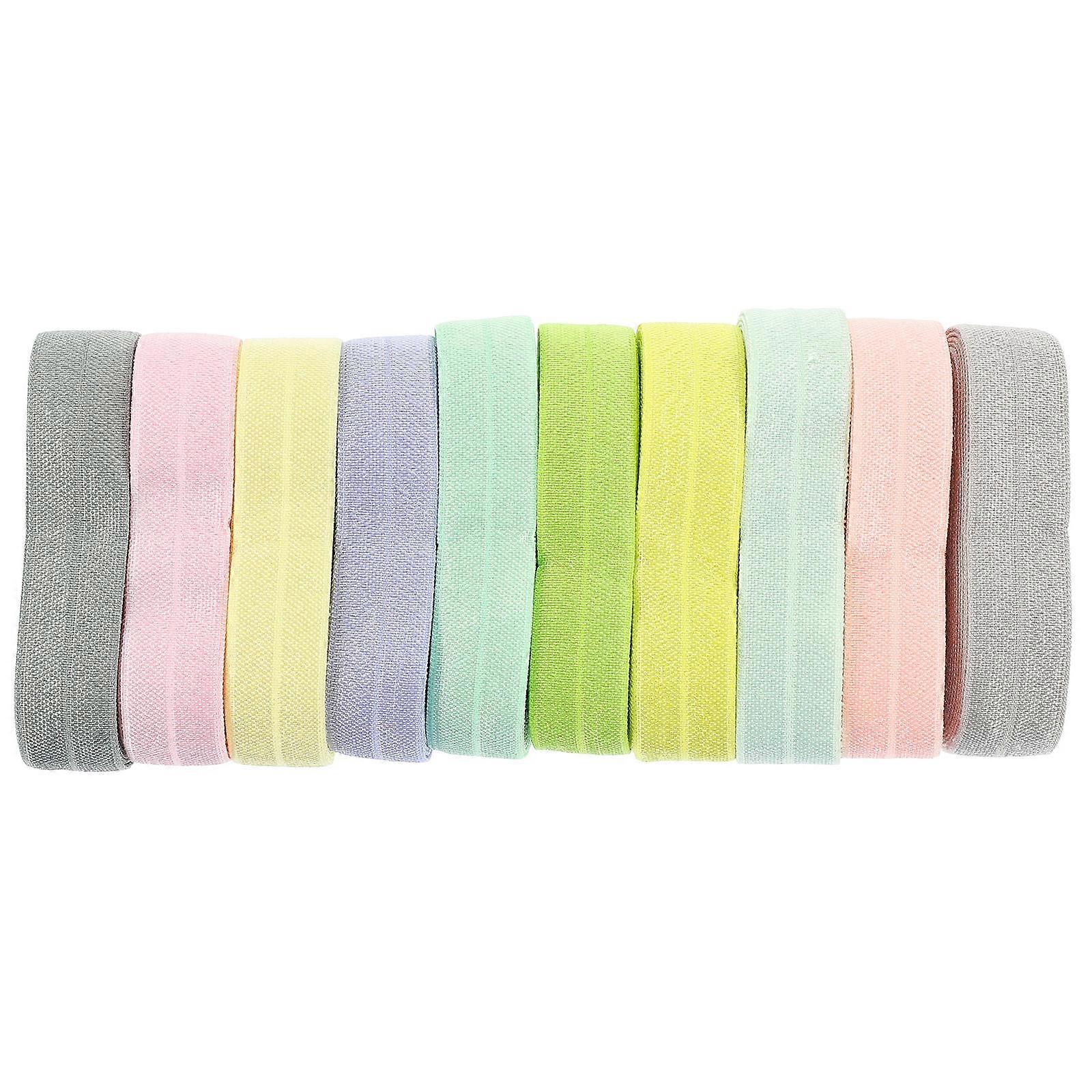 10Pcs Clothes Stretch Bands Elastic Sewing Ribbons Band Elastic Cord
