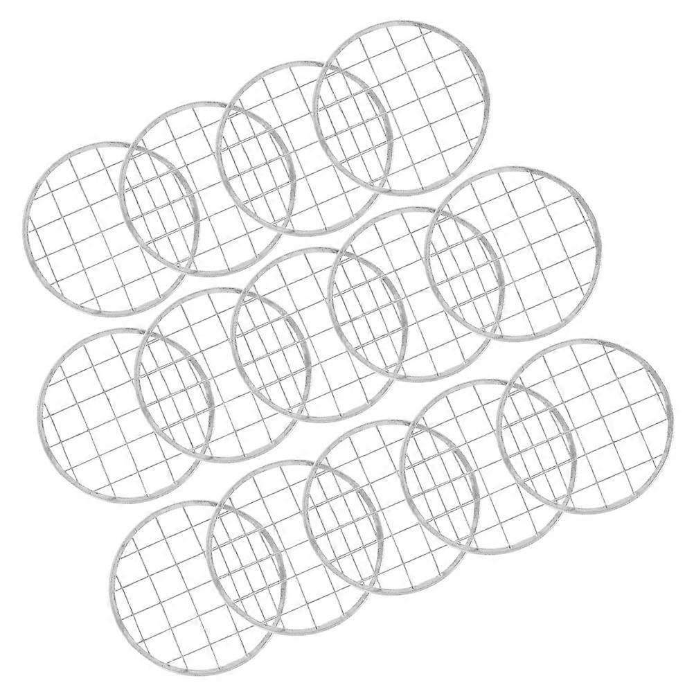 Jar Lid for Floral Projects, Includes Separate Wire Rings, Enables Arrangements