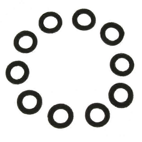 7x10ピーストランペットフェルトワッシャー真鍮楽器パーツブラック