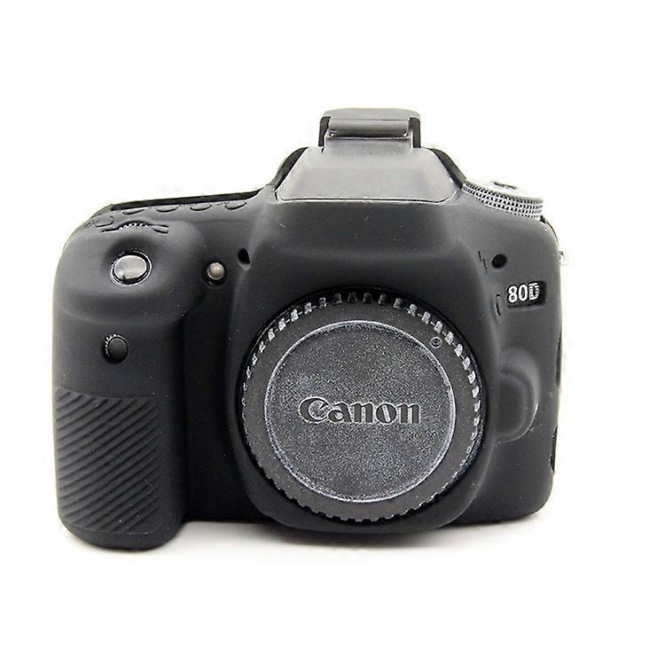 Soft Silicone Protective Case Compatible For Canon EOS 80D DSLR Camera