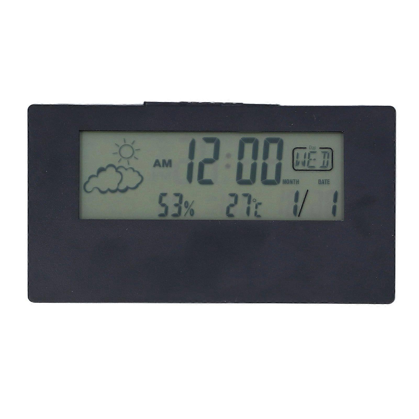 2025 Latest Model  Digital Alarm Clock LCD Backlit Display Multifunctional