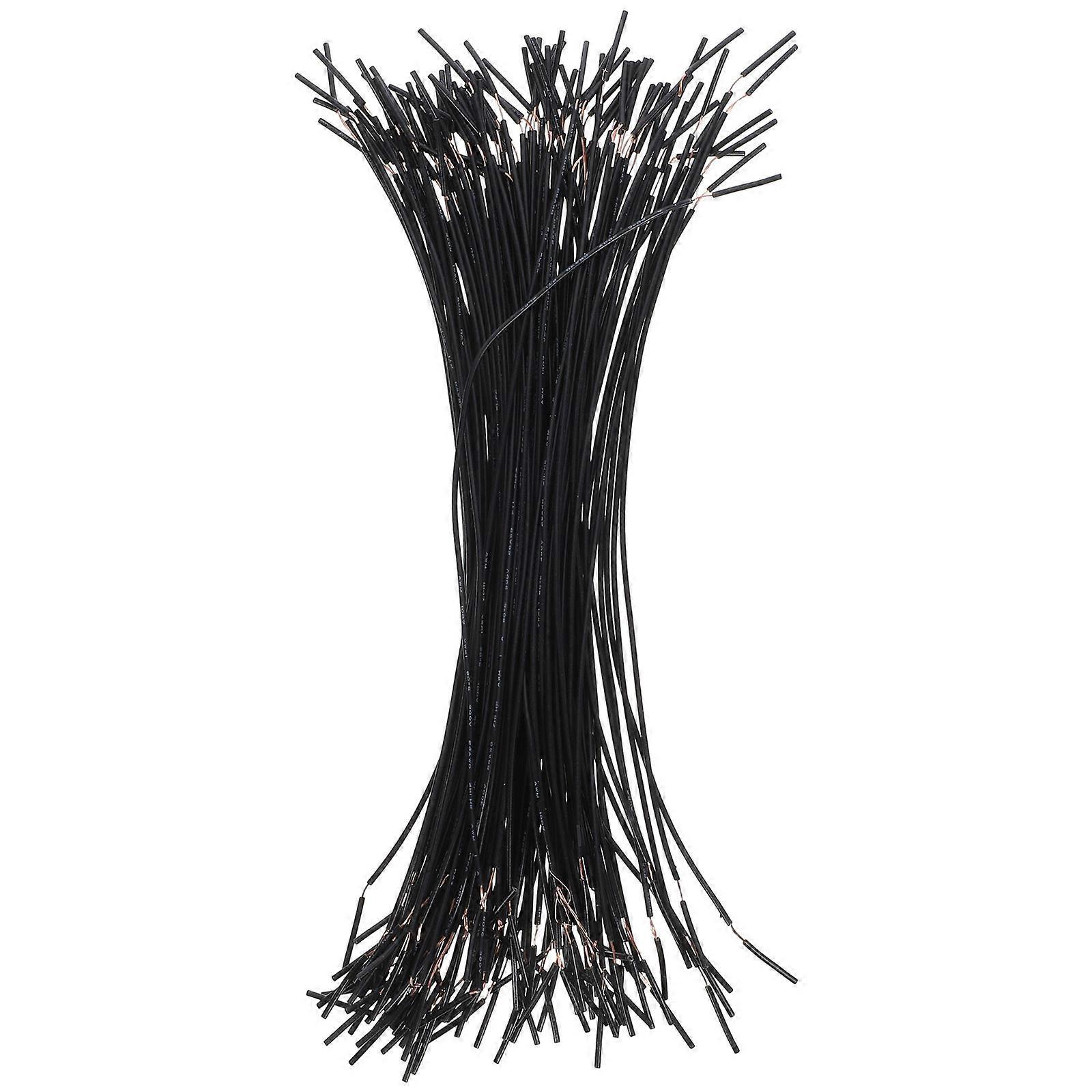 Insulated Wire Kit for Electrical Demos, Science Experiments, and Educational Projects – 100pcs Test Leads for Wiring and Connection Applications
