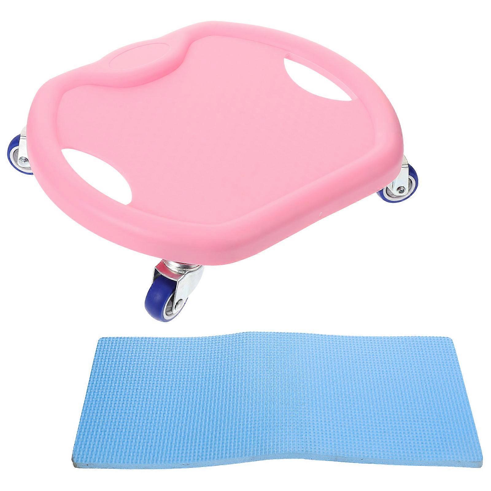 Exercise Sliding Discs Abdominal Training Equipment Home Workout Pink 1Set