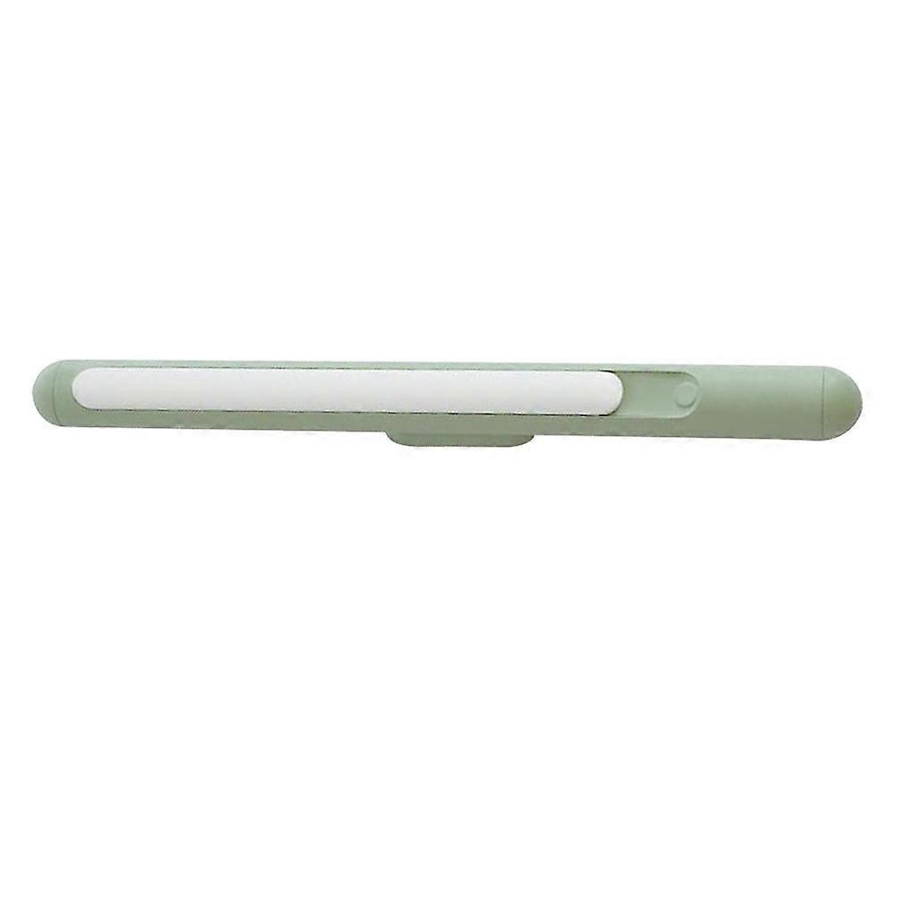 Reading Lights Usb Rechargeable Led Clip Book Light Usb Powered Long Shape Clip Design For Kids Readers Green 1Pack