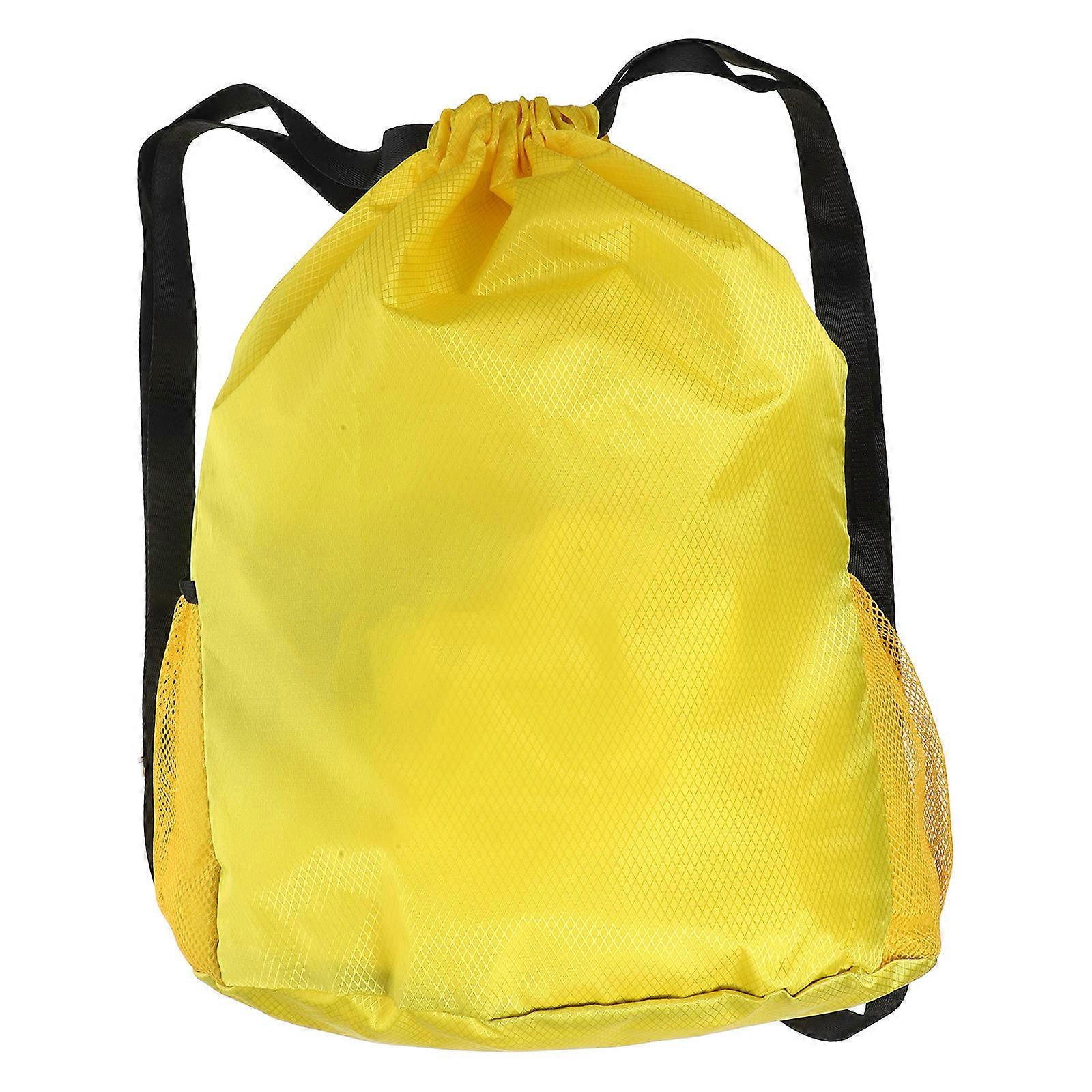 Durable Large Capacity Drawstring Backpack for Sports, Gym, Camping, Travel – Versatile Storage with Easy Clean Design for Books and Clothes