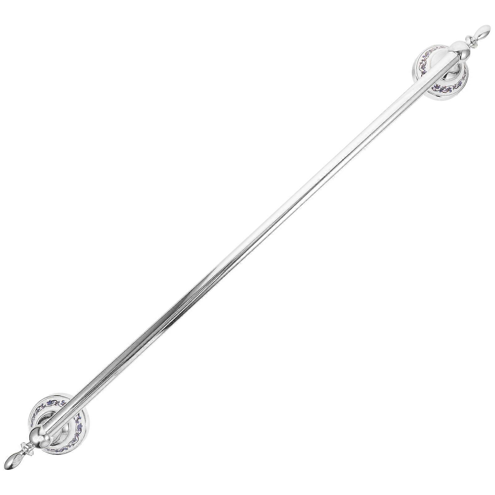 Stainless Steel Towel Hanging Rack for Bathroom & Kitchen – Smooth Surface, Screw Installed Towel Holder for Washroom