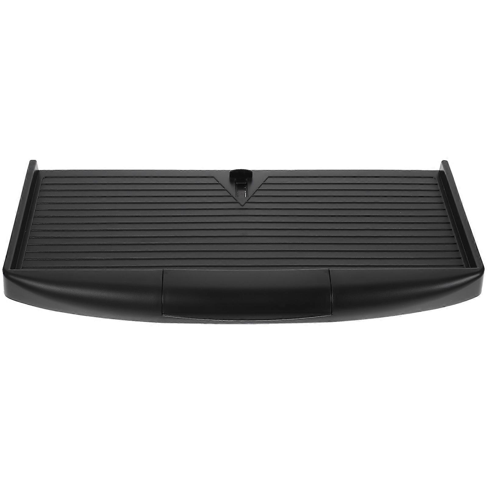 Keyboard Parts Tray Keyboard Tray Heavy Duty Office Use Black 55X26.5CM Use 1Pack