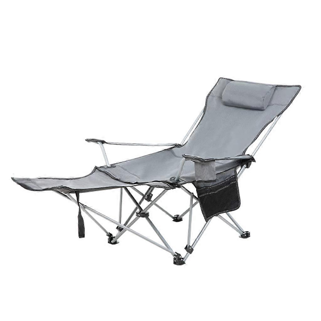 Portable Folding Chair For Camping And Outdoor Use, Large Backrest, Fishing And Leisure, Foldable