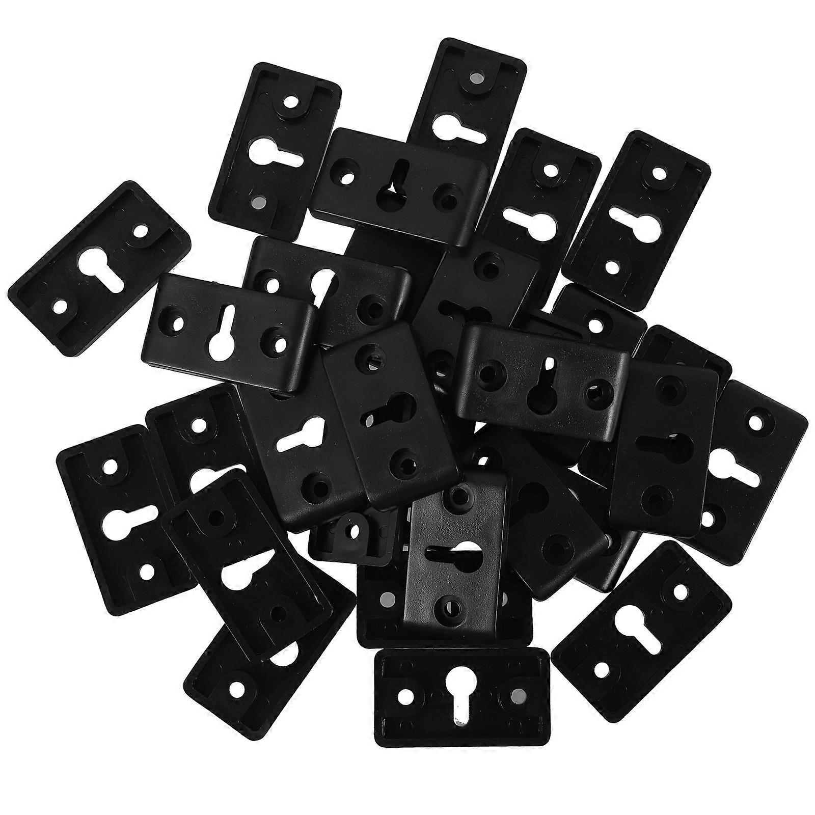 Speaker Hanger Bracket Wall Mounting Speakers Home Audio Setup 4.50X2.50X0.60CM Minimalist Design 50Pcs