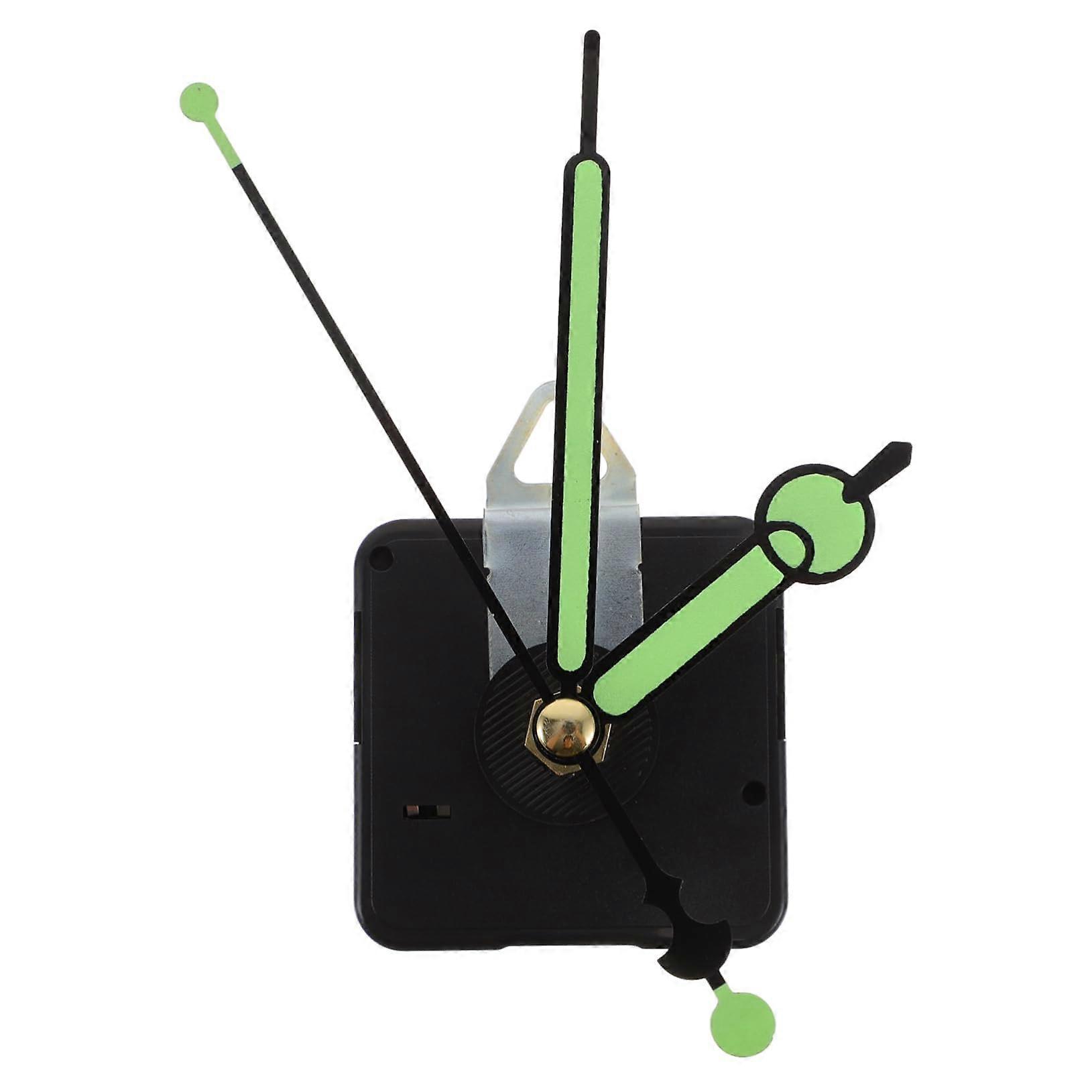 Battery Operated Clock Motor Kit with Luminous Hands, Precision Mechanism, and Easy Installation for DIY Watches