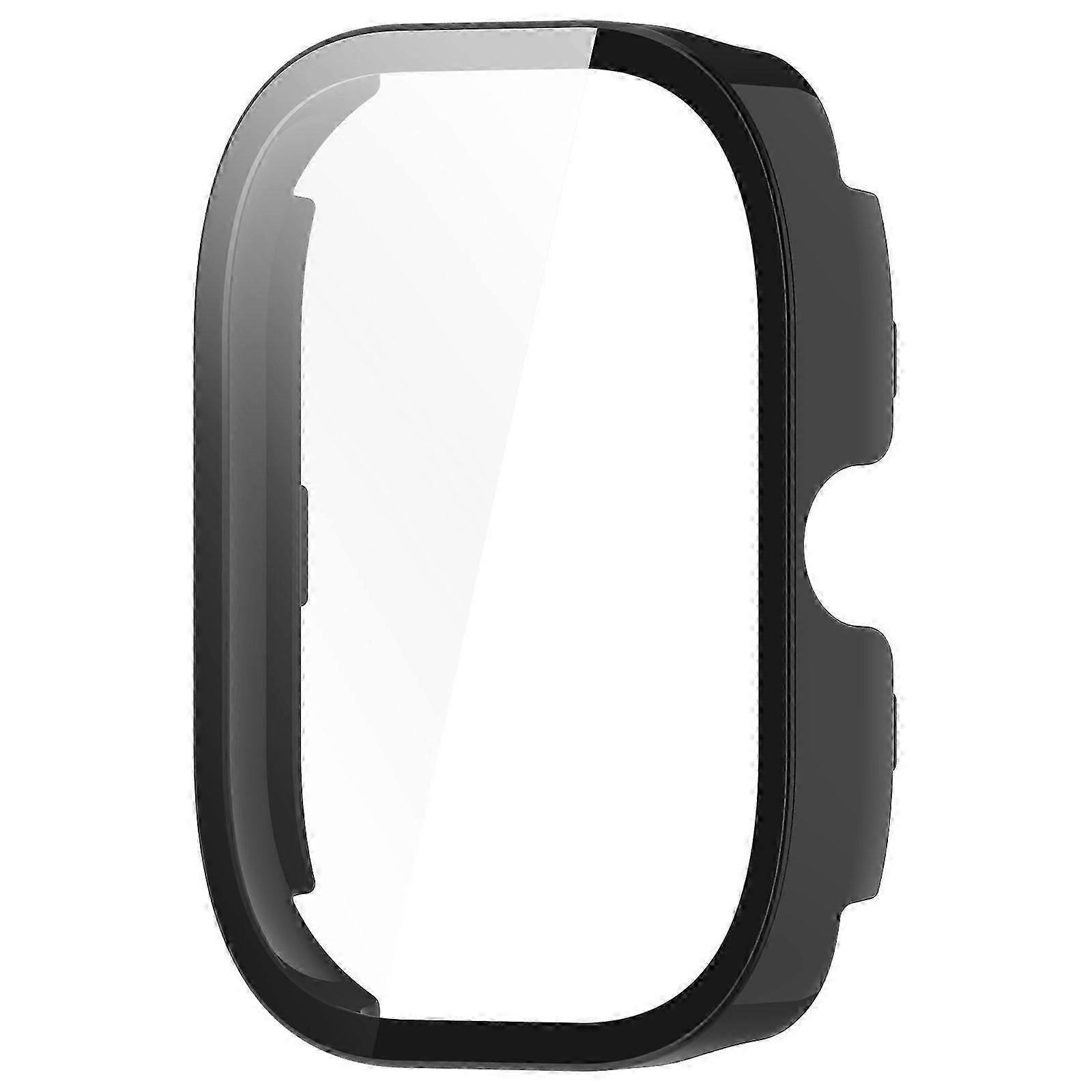 Smartwatch Case with Build In Screen Protector Guards Scratch Resistant Shielding Colorful Watch Protector for Watch White