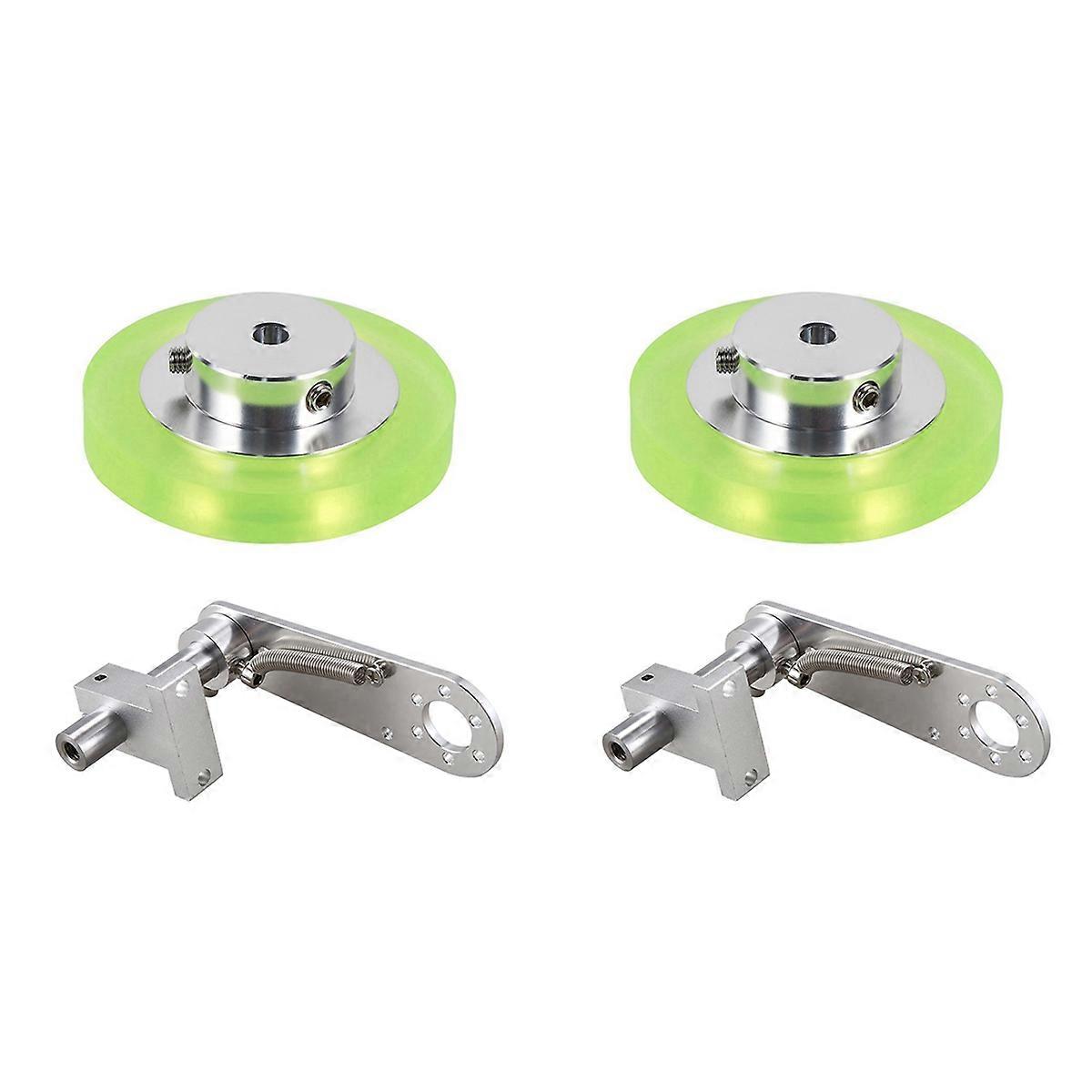 200mm Aluminum Polyurethane Industrial Encoder Wheel Measuring Wheel