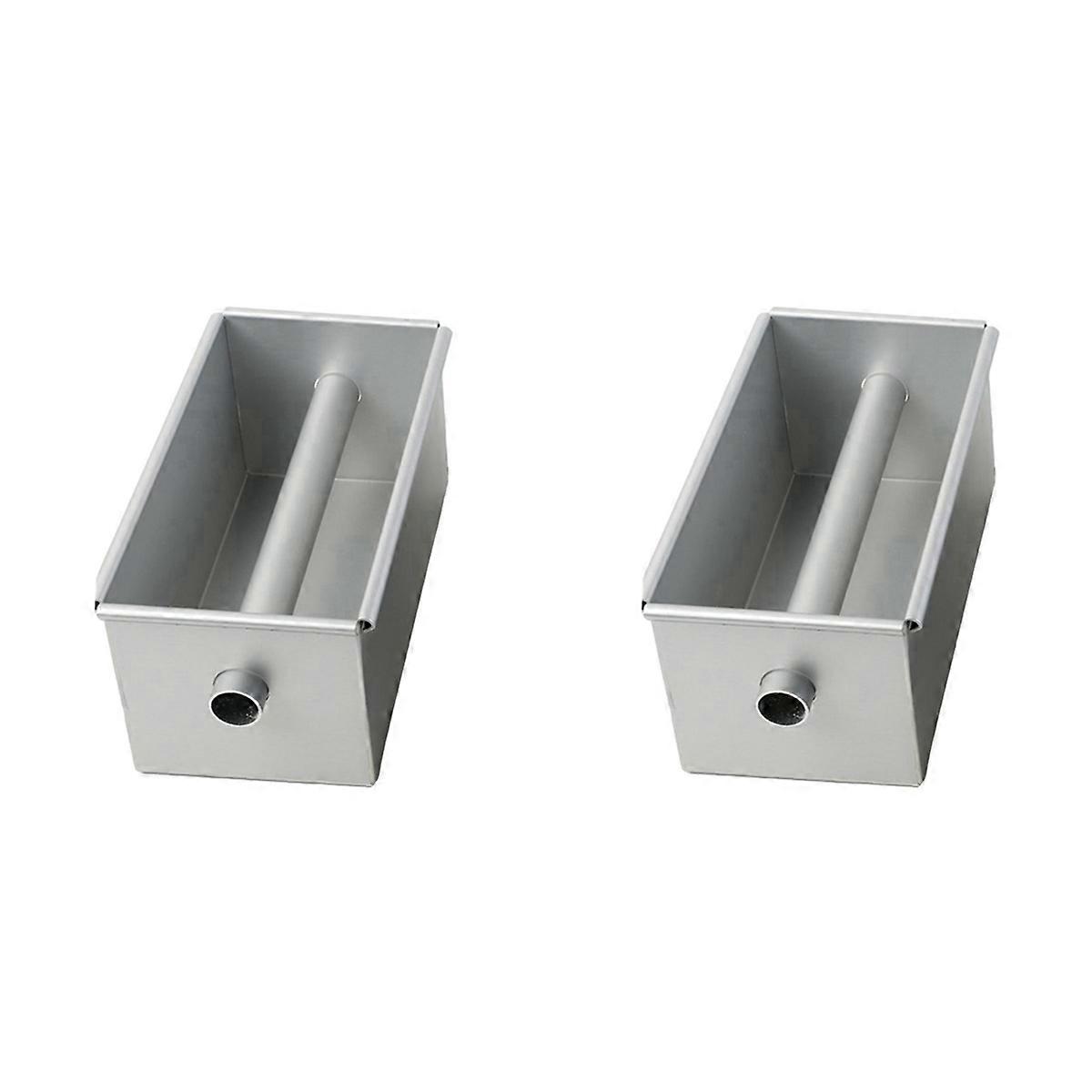 Long Cake Baking Pan Non-Stick Flowing Heart Cake Mold Square Tools