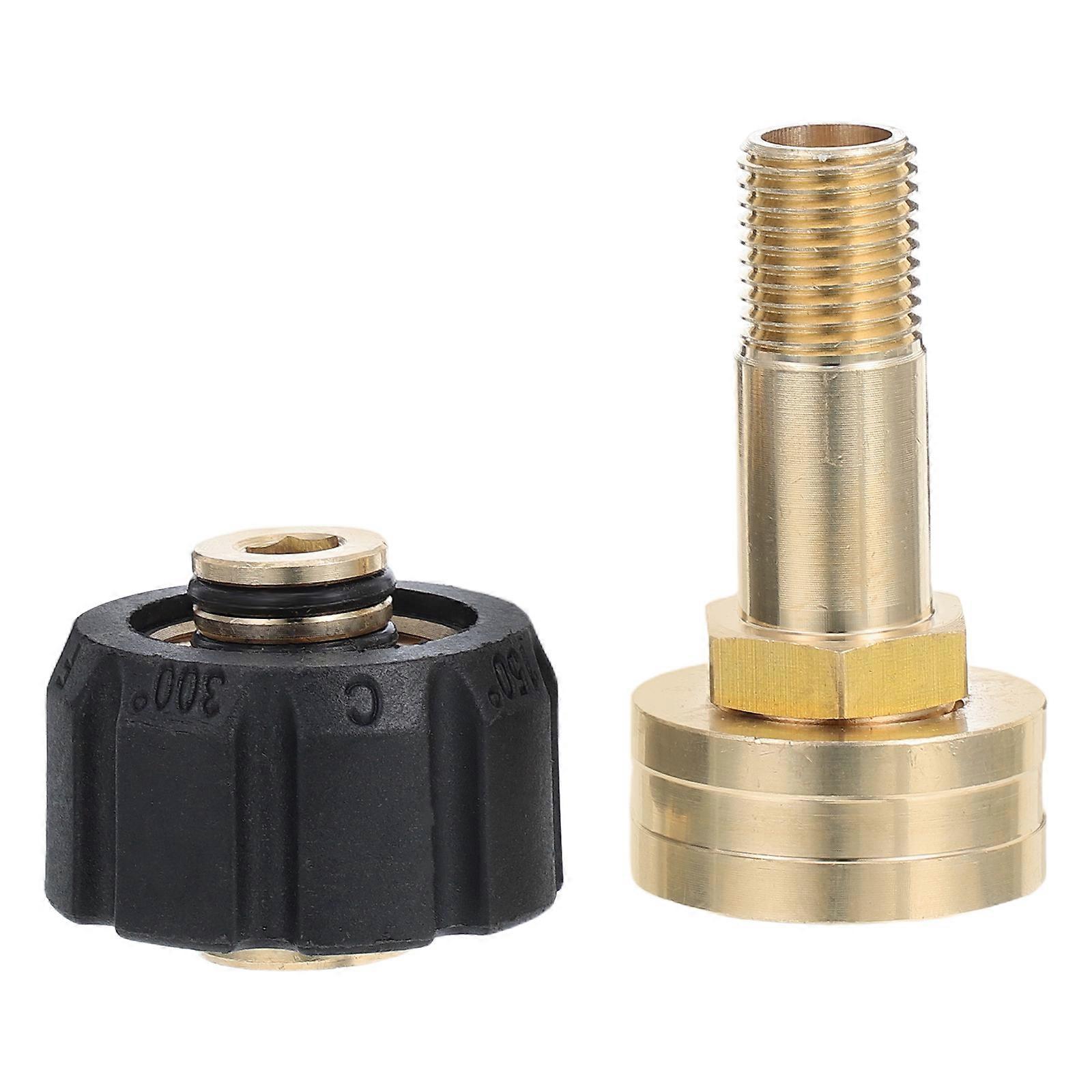 Heavy Duty Hose Adapter with Quick Connect for Garden Hoses – Flexible, Leak Proof Design for Durable Outdoor Use