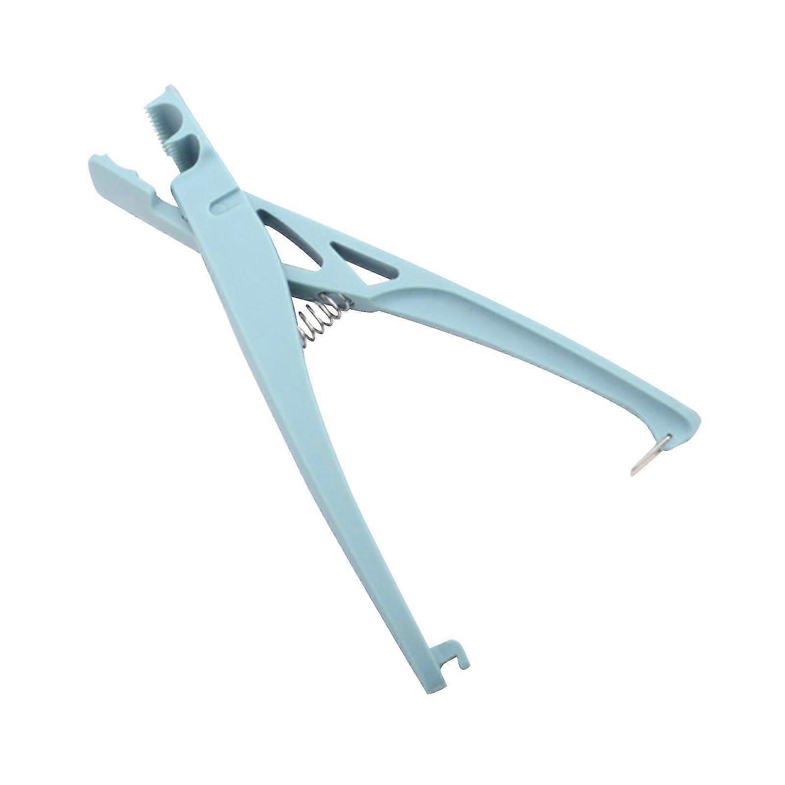 Efficient Manual Seafood Tool for Kitchen, Crab and Crawfish Sheller in Blue, Easy to Use Gadget for Shelling Lobster Shrimp and Crab Legs