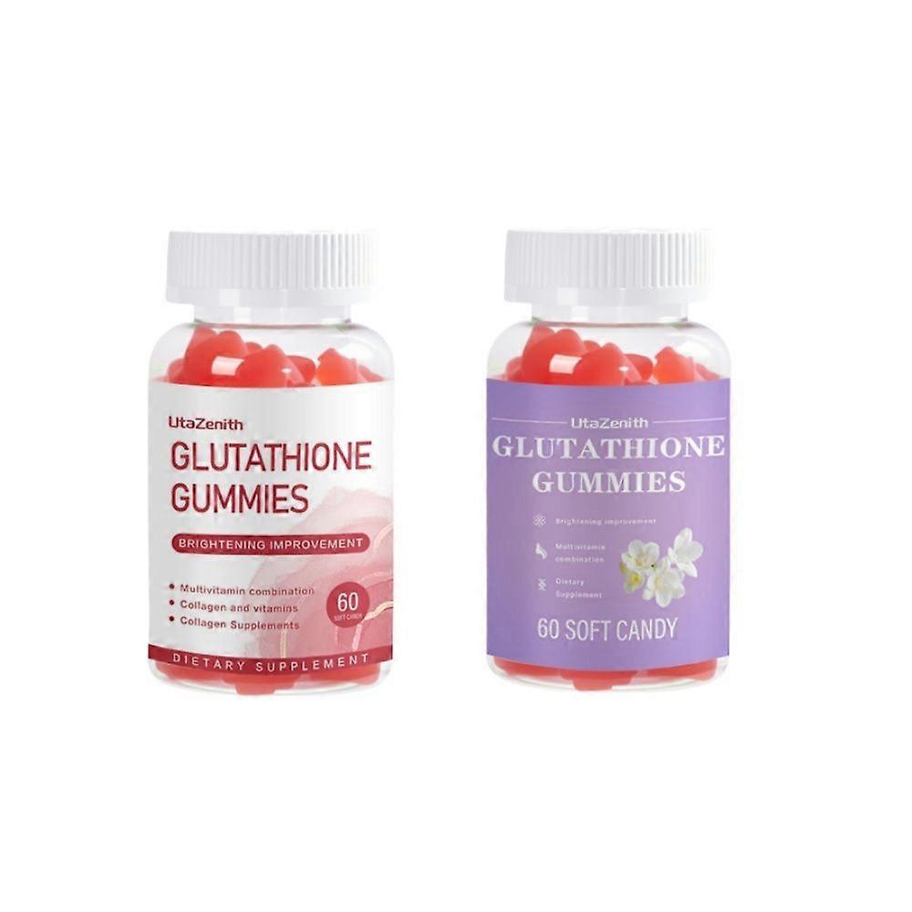 L, Glutathione gummies, with vitamins C and B12, daily supplement, combination pack