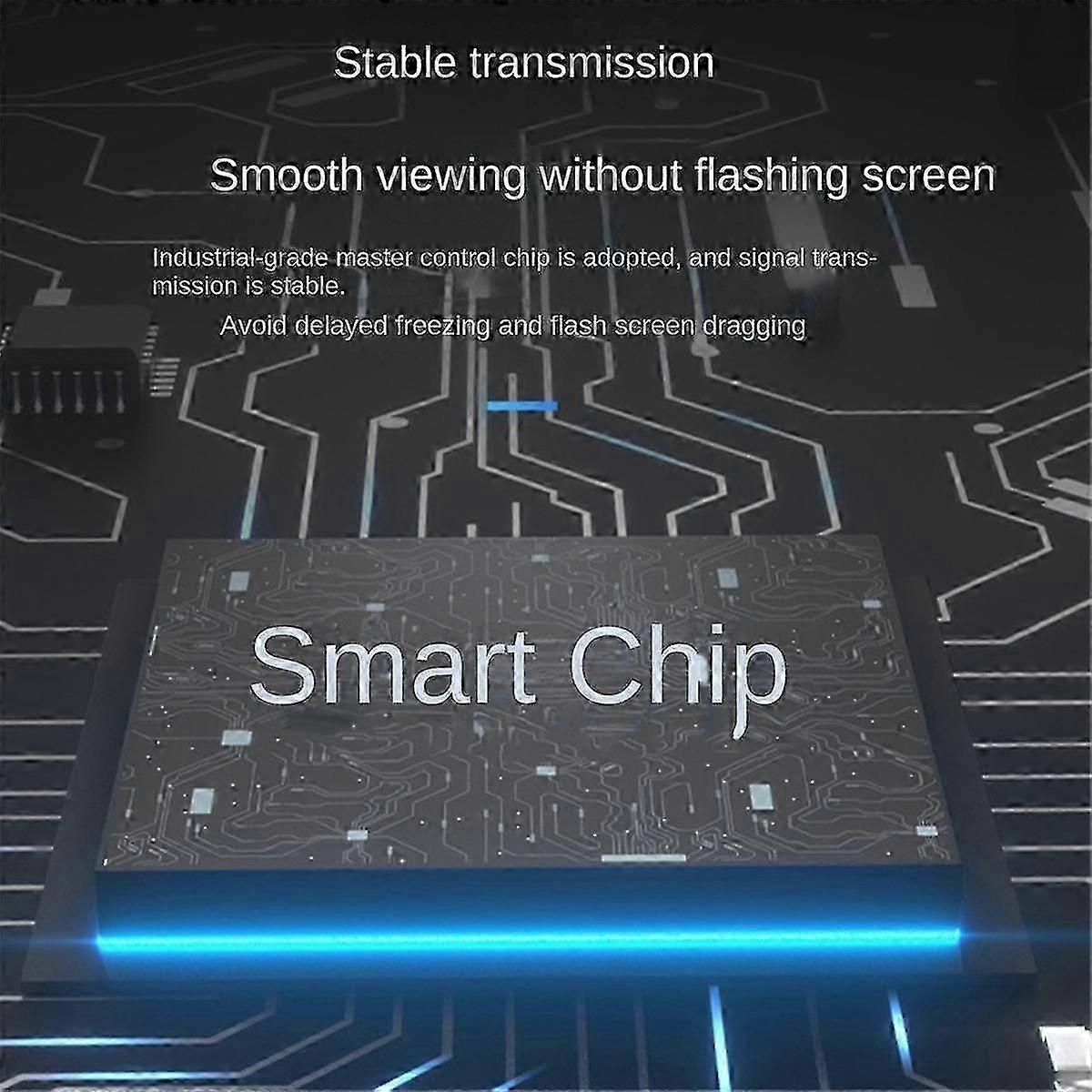 One Input Two Output Splitter Frequency Divider 4K 30HZ -Compatible Screen Divider Converter with