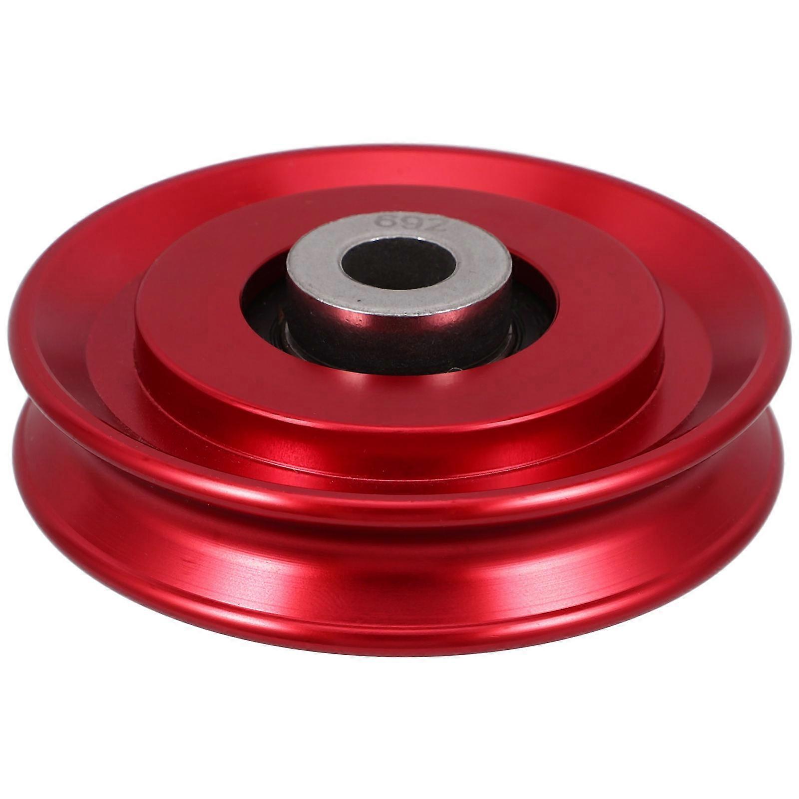 It sounds like you're describing a product listing for an **aluminum alloy pulley system** designed for **home gym use**. Here's a polished version
