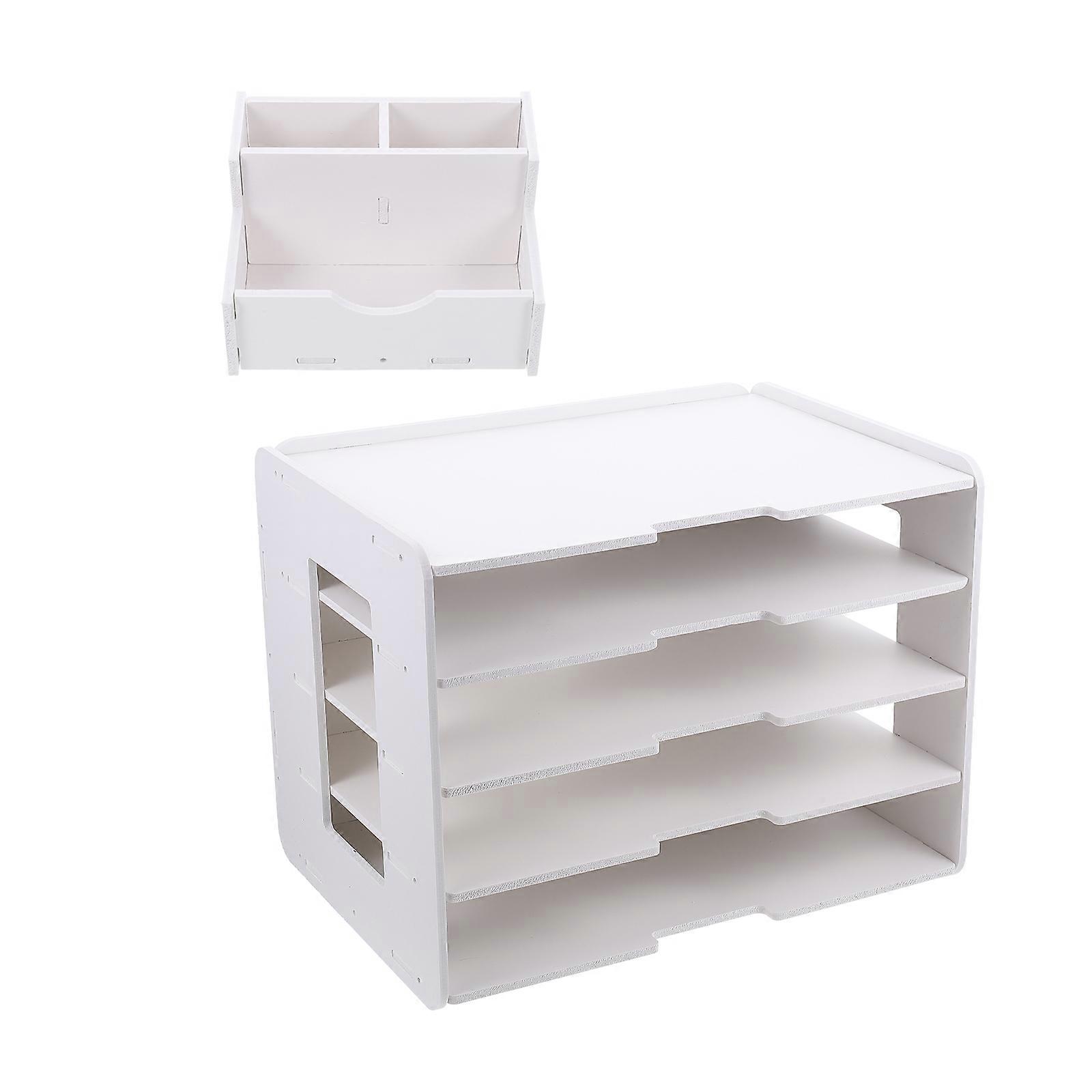 Office File Organizer Document Storage For Home PVC 1Set